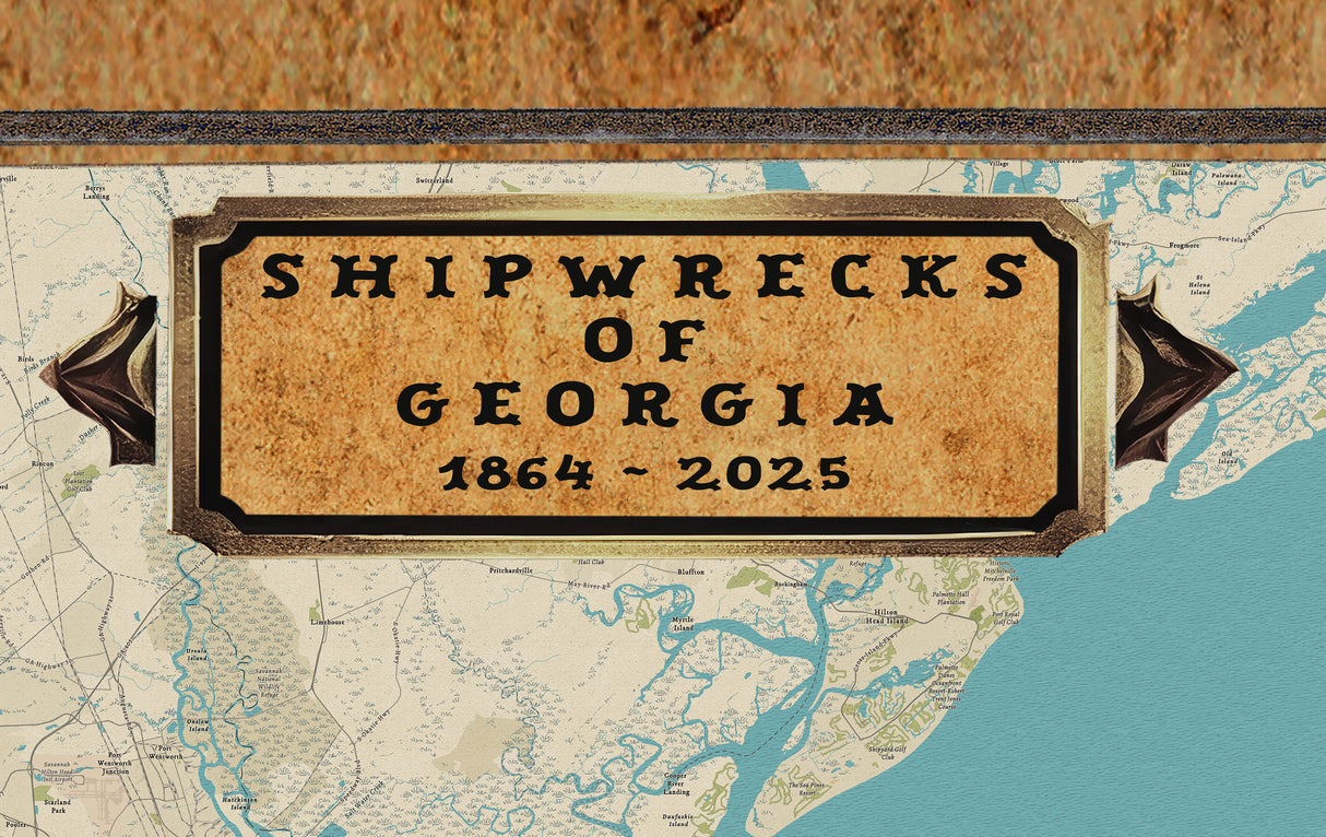 Shipwreck Map of Georgia