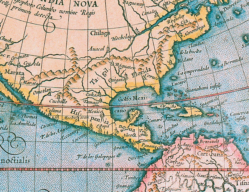 1637 Map of the World