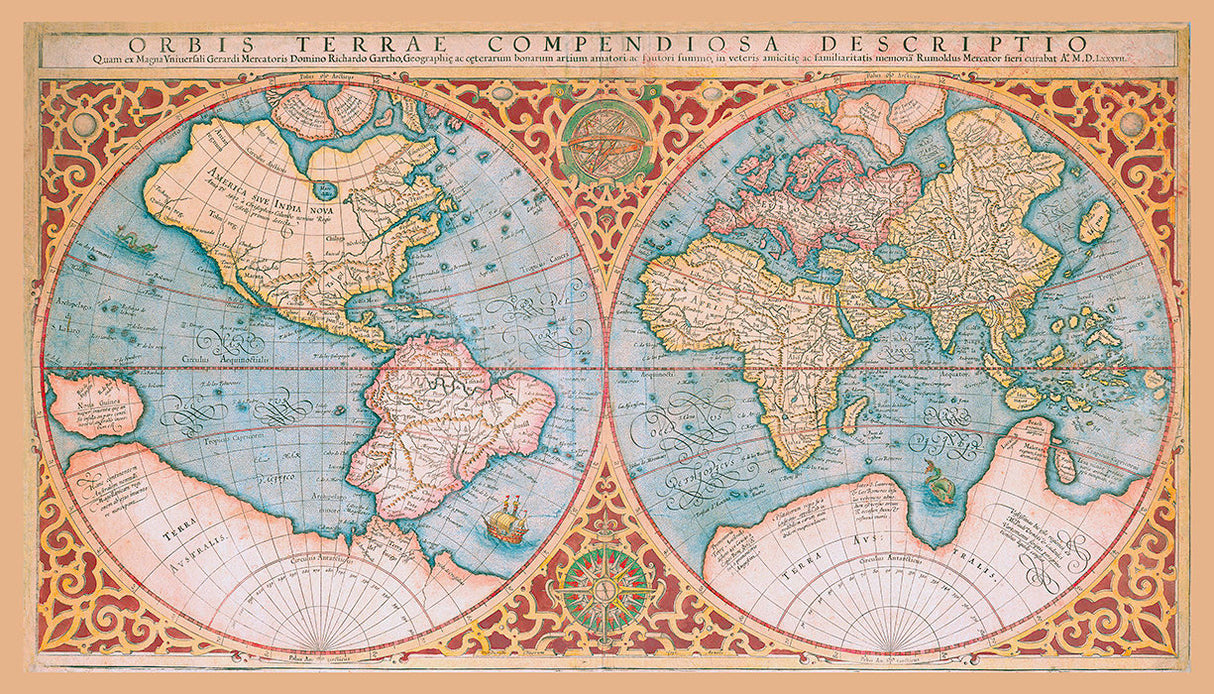 1637 Map of the World