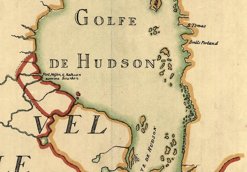 1684 Map of Louisiana