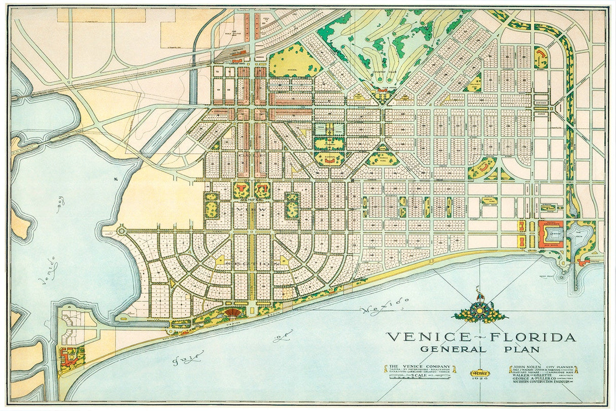 1926 Map of Venice Florida