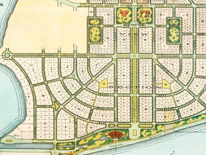 1926 Map of Venice Florida