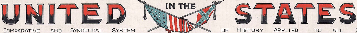 1861 Map of the Civil War Journey