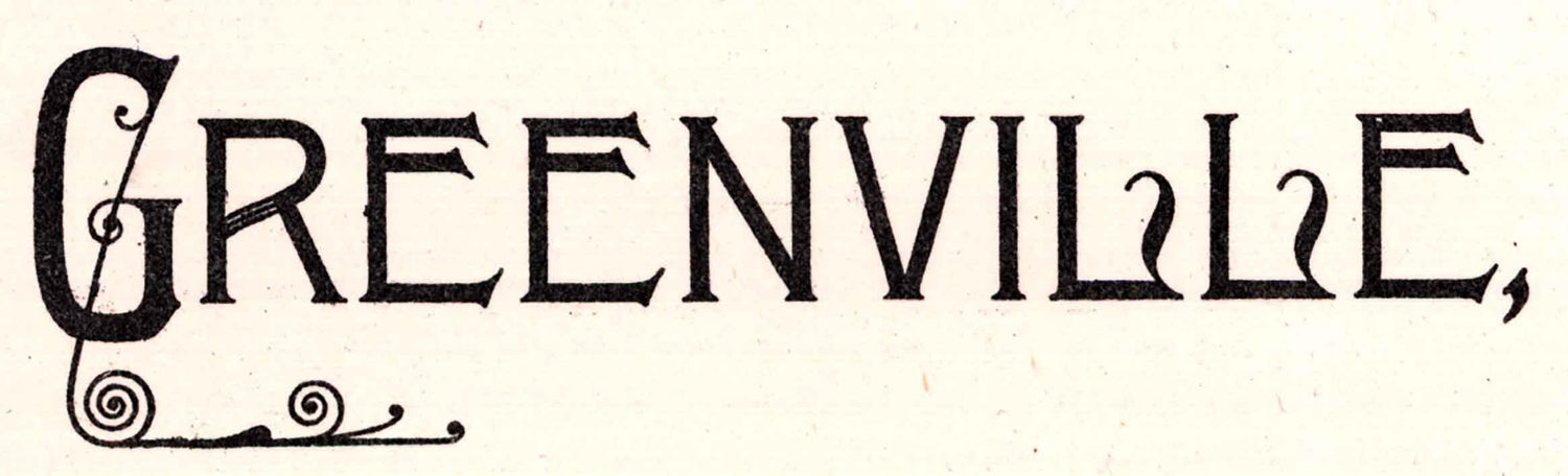 1886 Panoramic Map of Greenville New Hampshire