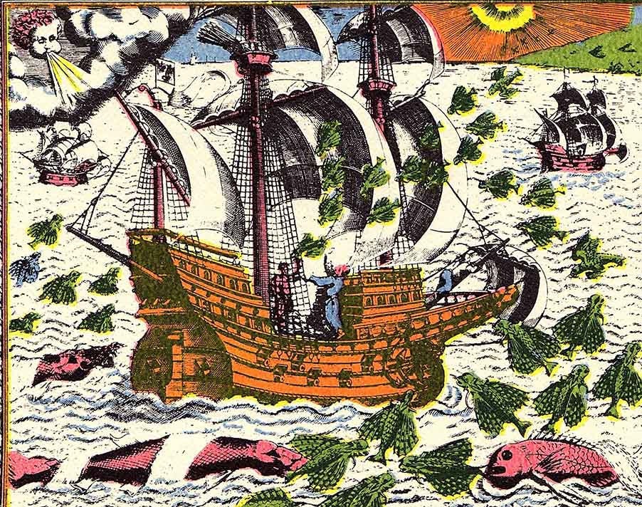 16th Century Map of Virginia America