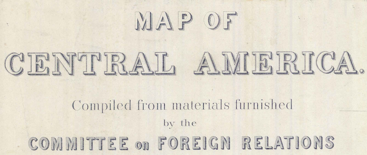 1856 Map of Central America Jamaica Nicaragua Florida Mexico