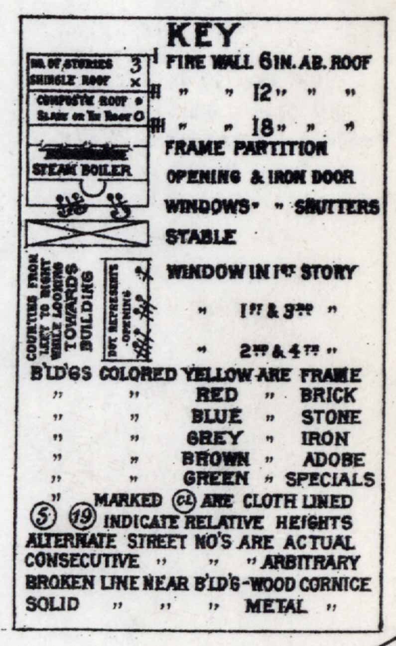 1891 Town Map of Johnsonburg Elk County Pennsylvania