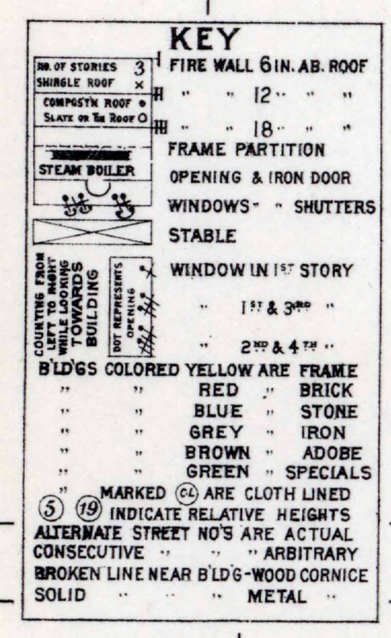 1895 Town Map of Ligonier Westmoreland County Pennsylvania