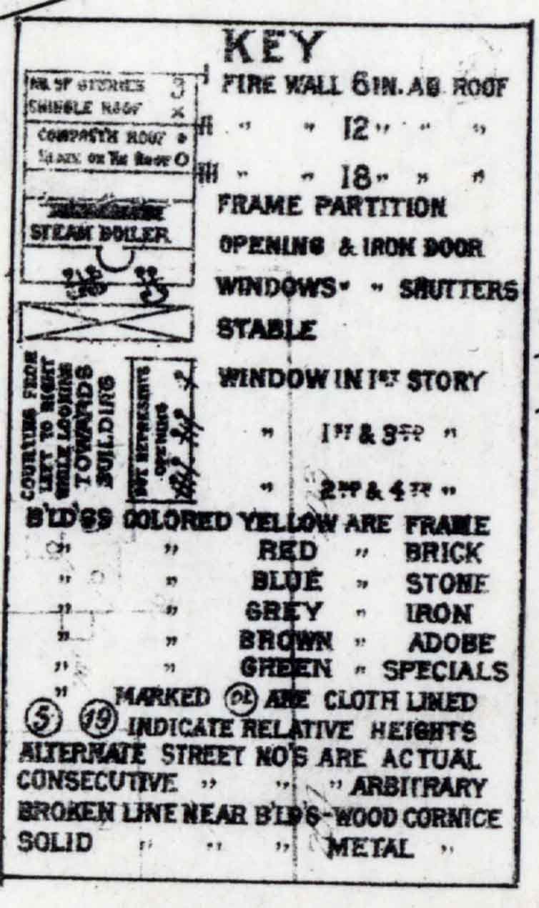 1891 Town Map of Duquesne Allegheny County Pennsylvania