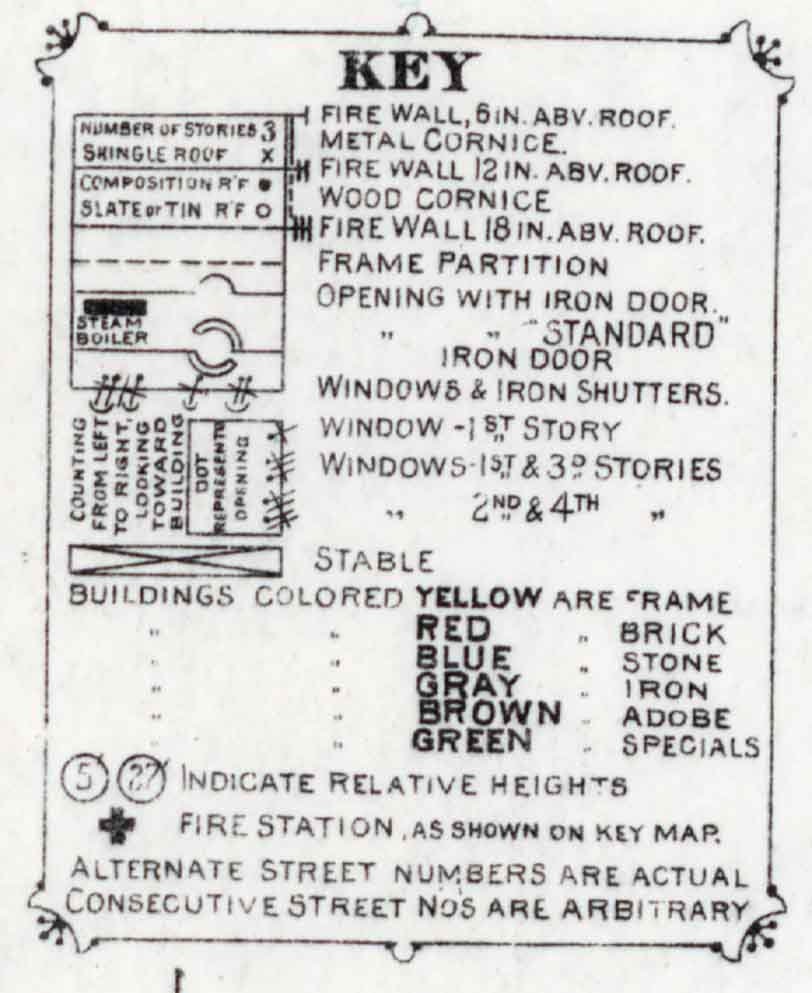 1899 Town Map of Ford City Armstrong County Pennsylvania