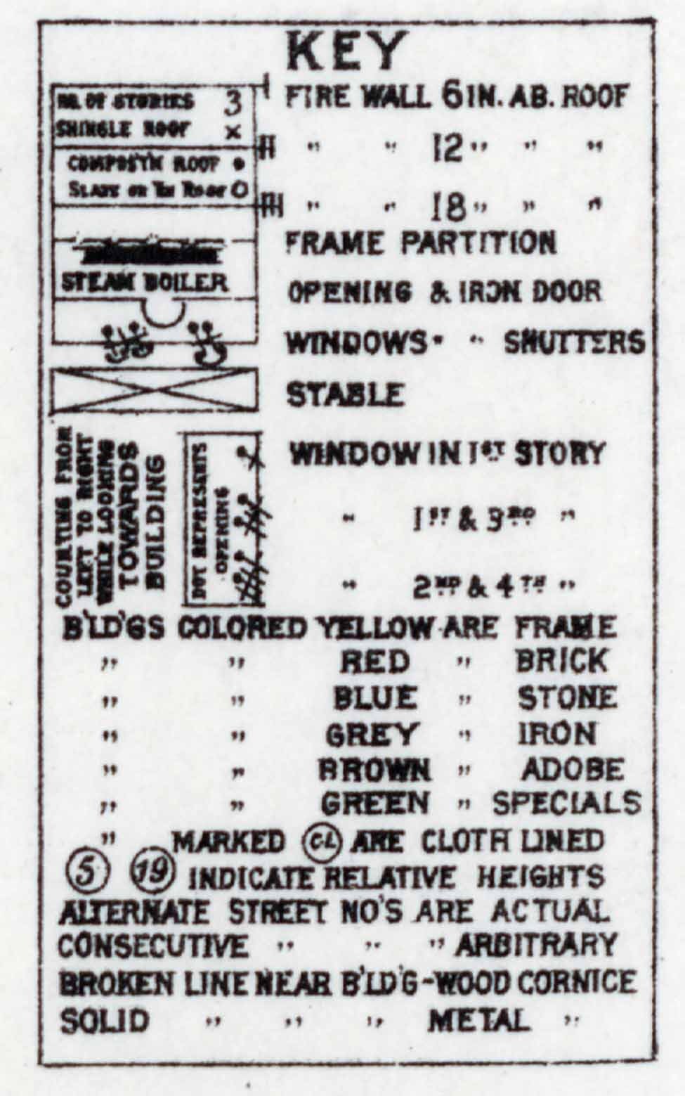 1891 Town Map of Homestead Allegheny County Pennsylvania
