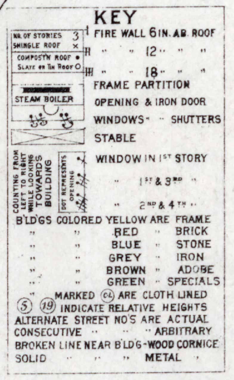 1894 Town Map of Houtzdale Clearfield County Pennsylvania