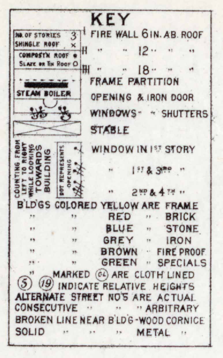 1896 Town Map of Jermyn Lackawanna County Pennsylvania