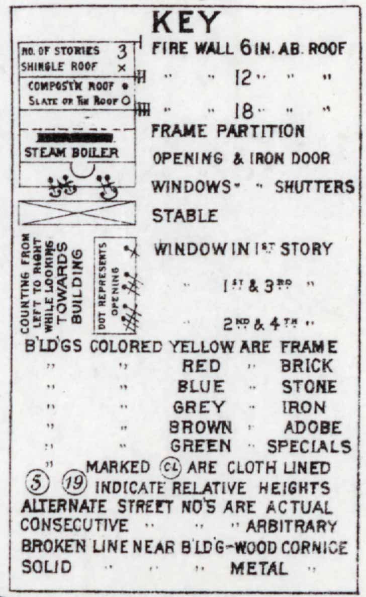 1892 Town Map of Mansfield Tioga County Pennsylvania