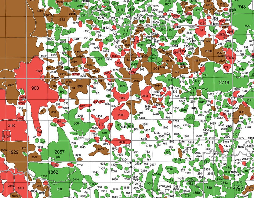 2002 Map of Oklahoma Oil and Gas Fields