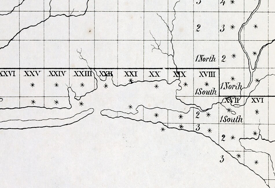 1855 Map of the Tallahassee Florida Land District