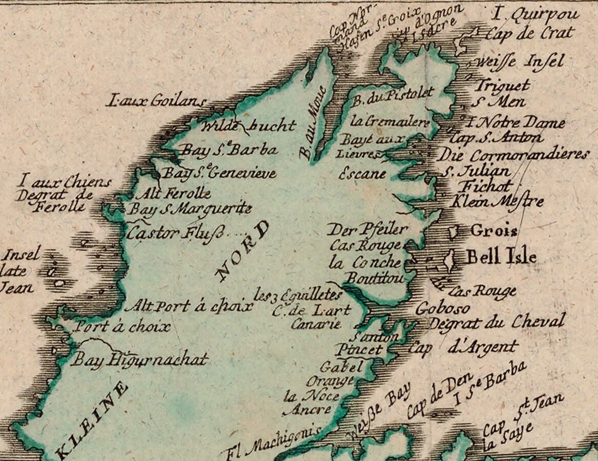 1785 Map of Newfoundland