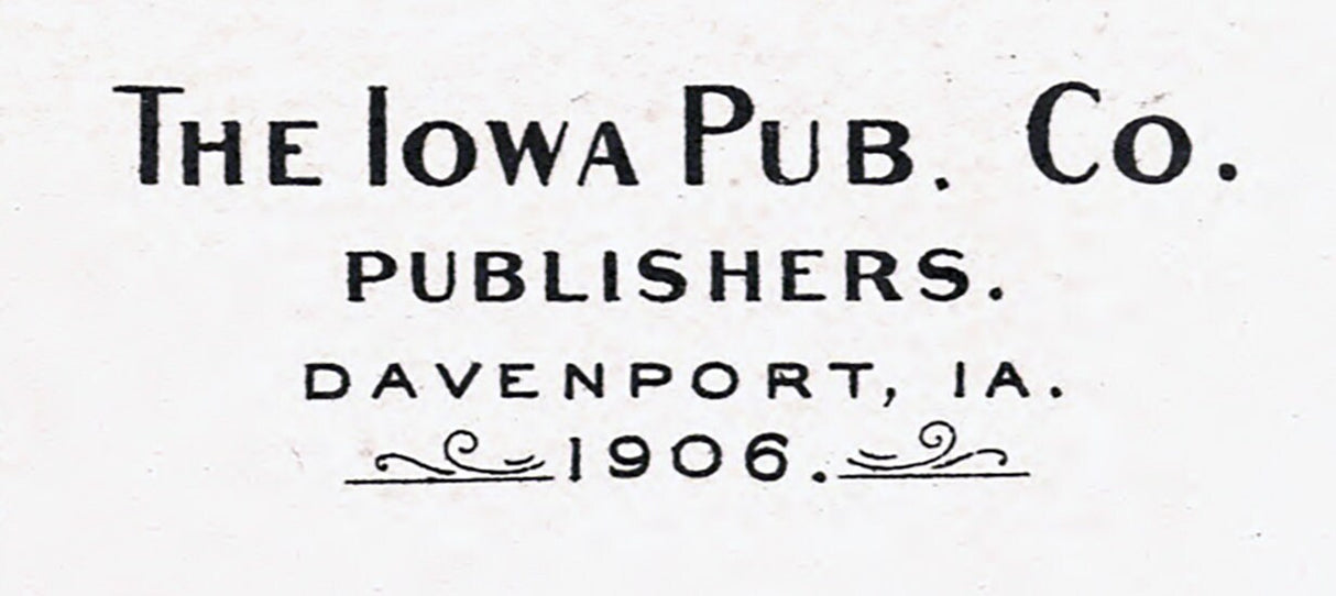 1906 Map of Douglas Township Ida County Iowa