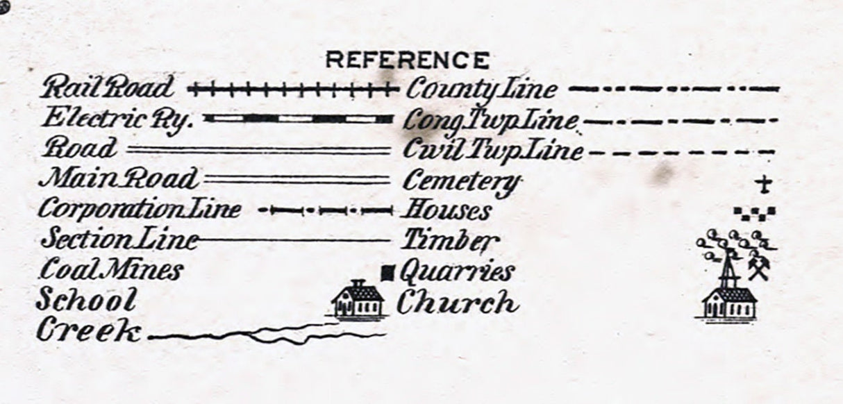 1906 Map of Douglas Township Ida County Iowa