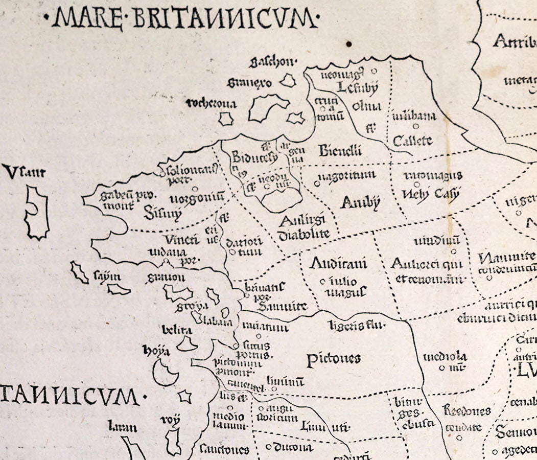 1482 Map of France