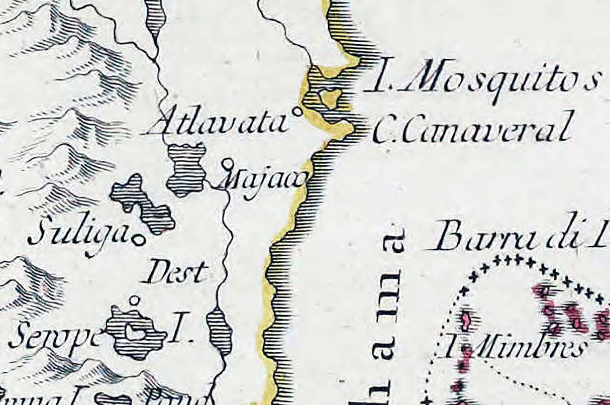 1778 Map of Southern Florida