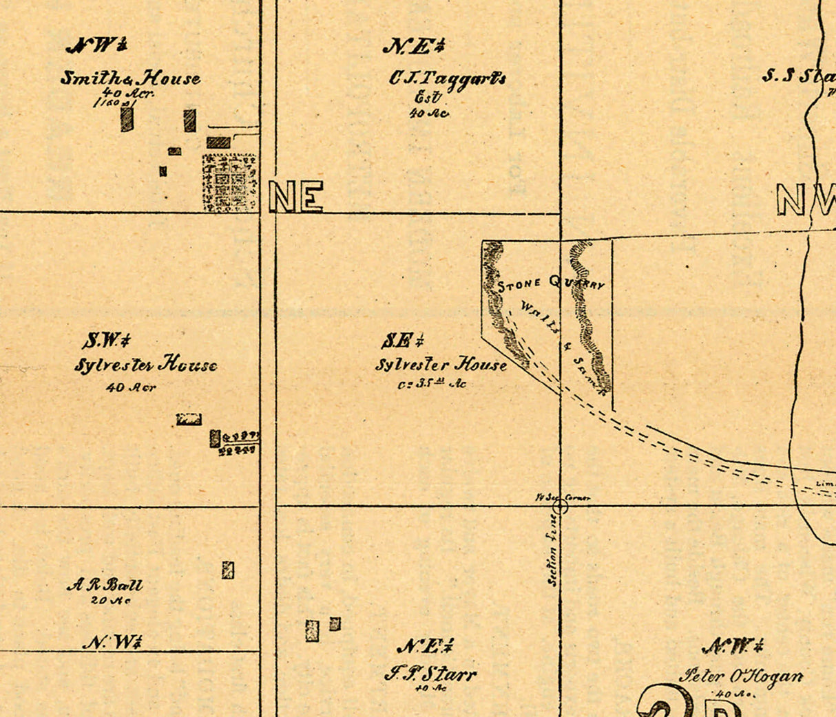 1887 Map of Beloit Wisconsin