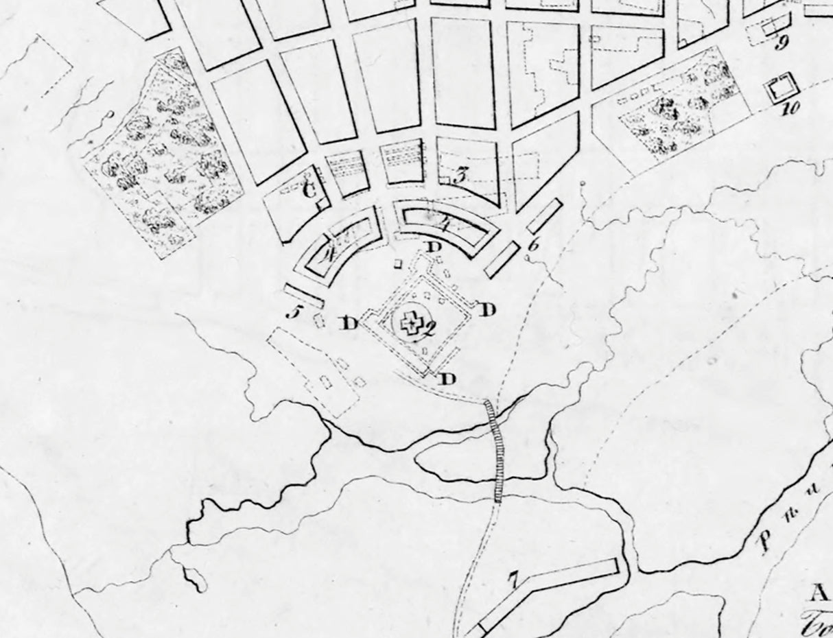 1859 Map of Mariupol Ukraine