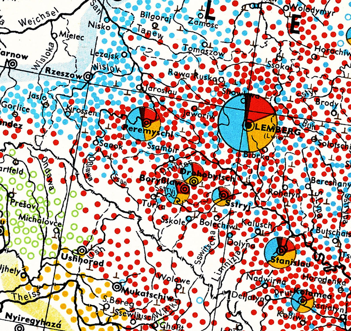 1939 Map of Ukraine WW2