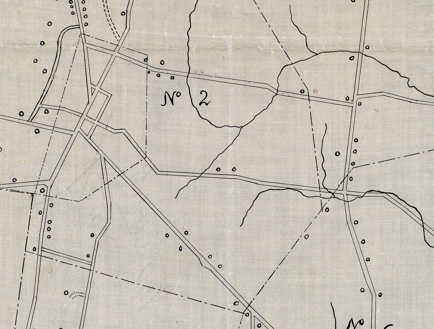1854 Town Map of Lenox Berkshire County Massachusetts