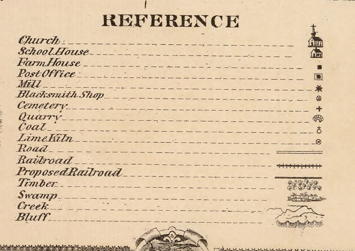 1875 Map of Black Hawk County Iowa