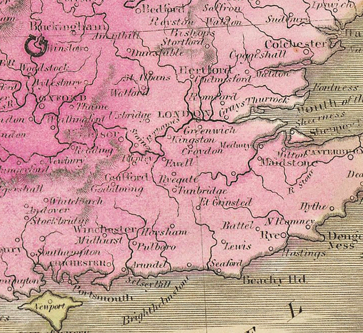 1849 Map of The British Islands
