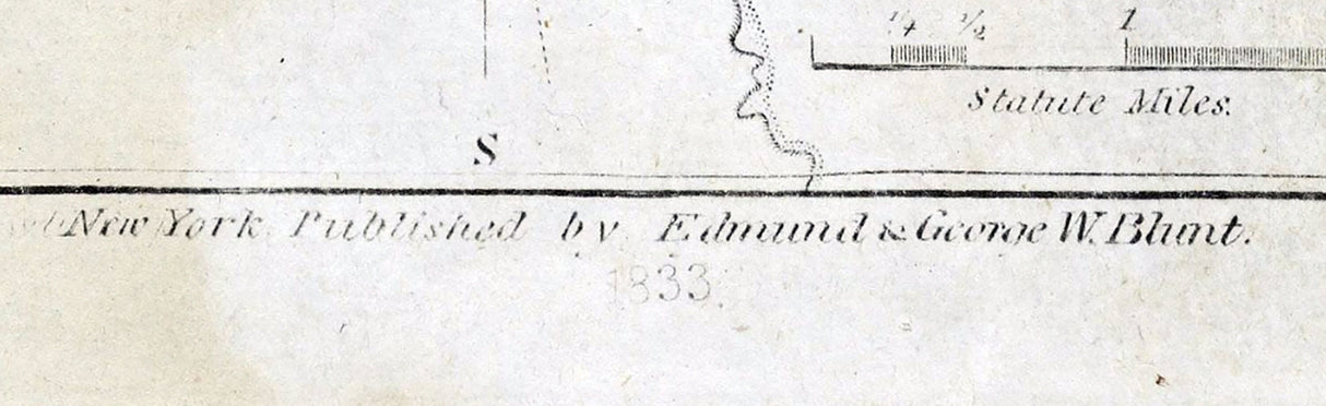 1837 Chart of Portland Harbor