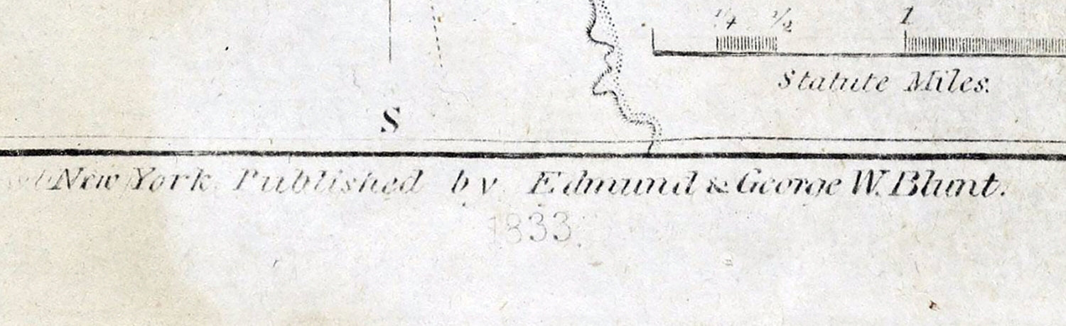 1837 Chart of Portland Harbor