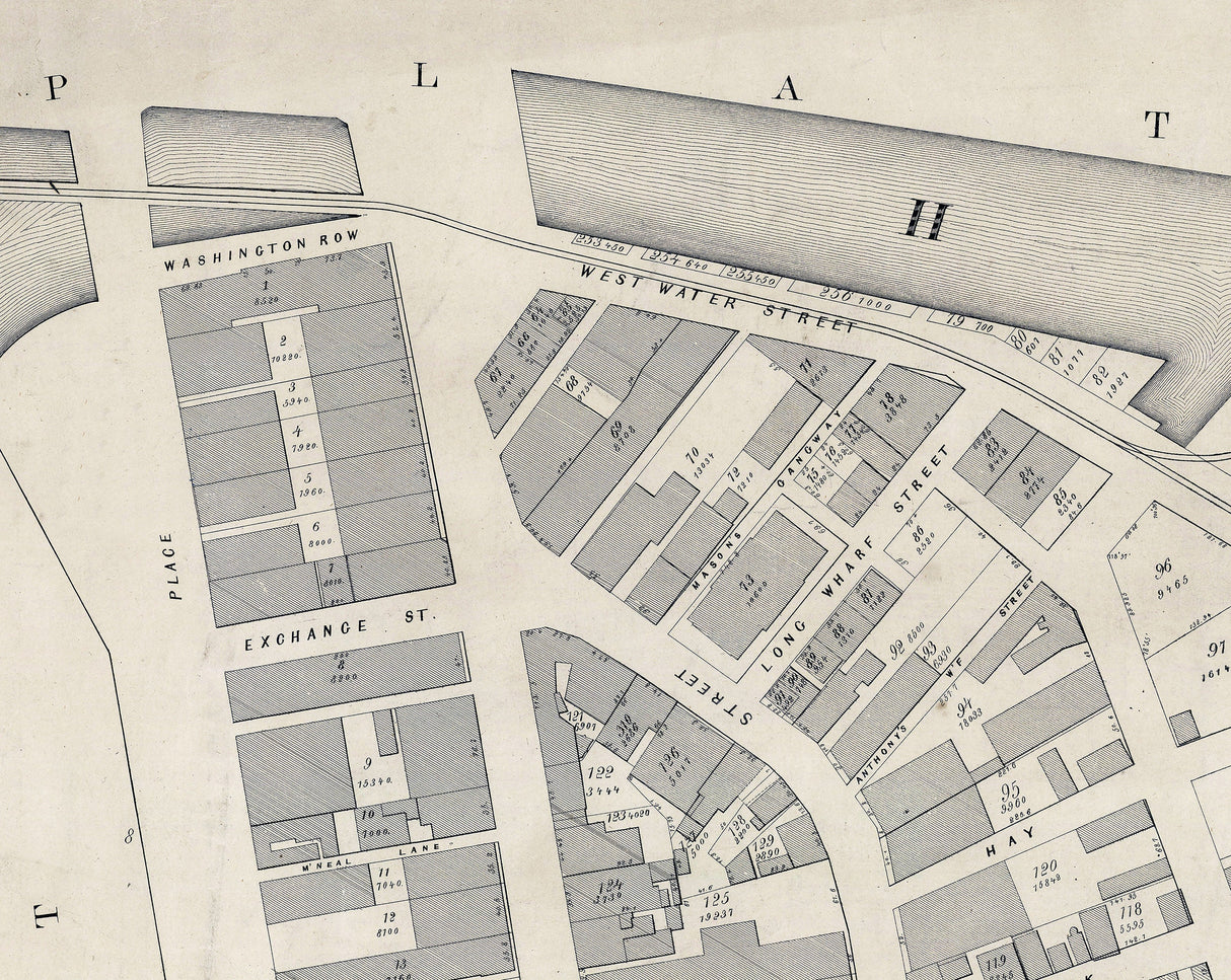 1847 Map of Providence Rhode Island