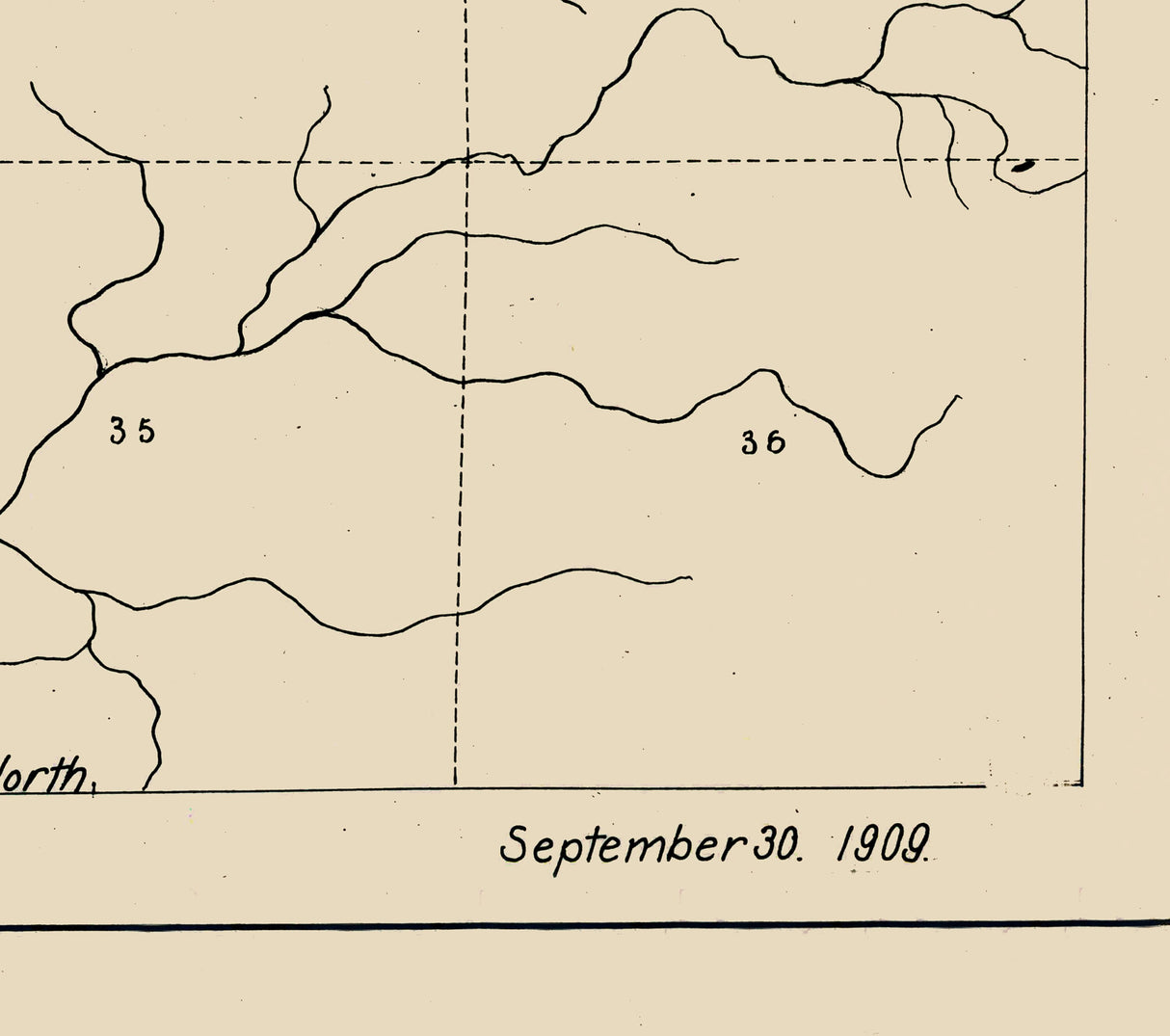 1909 Map of Silver Lake Washington