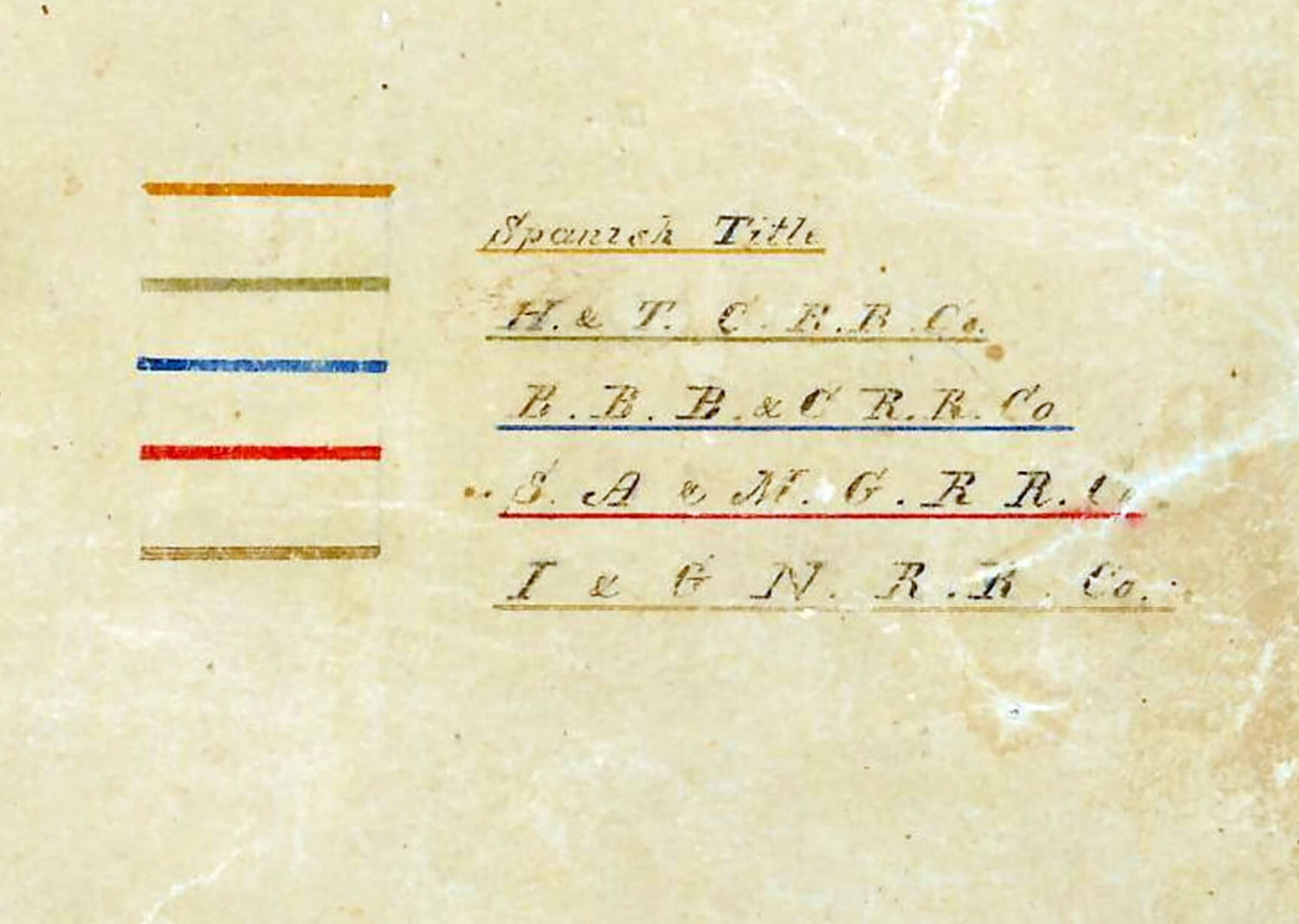 1892 Map of Fort Bend County Texas