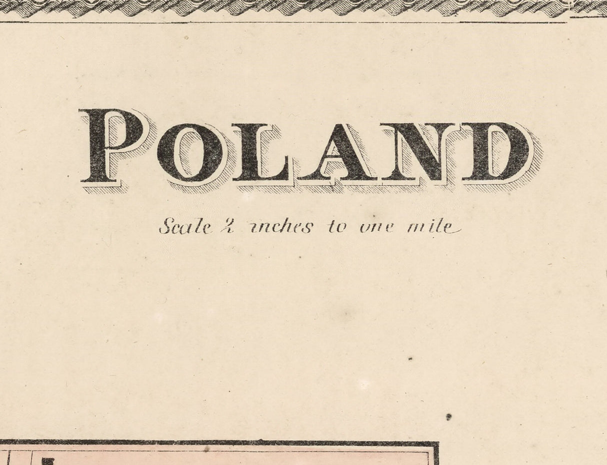 1873 Map of Poland Township Androscoggin County Maine