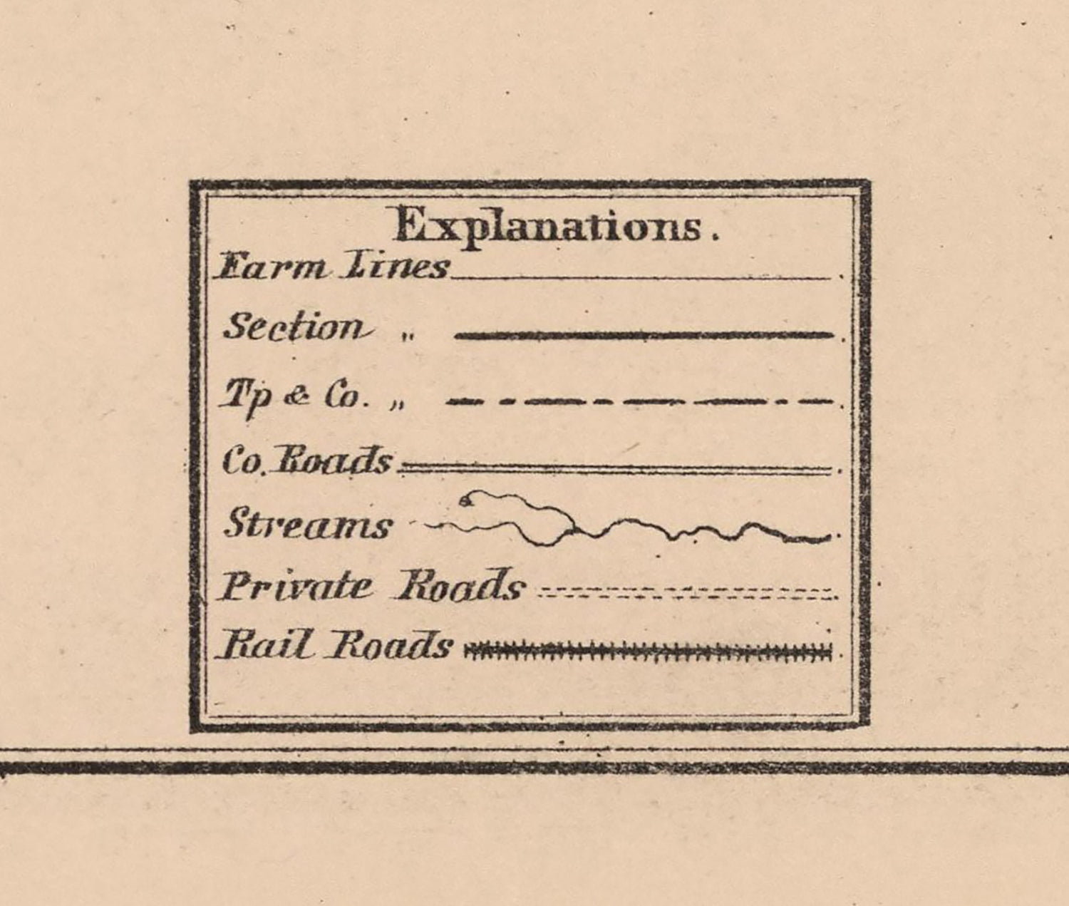 1880 Map of Noble Township Auglaize County Ohio