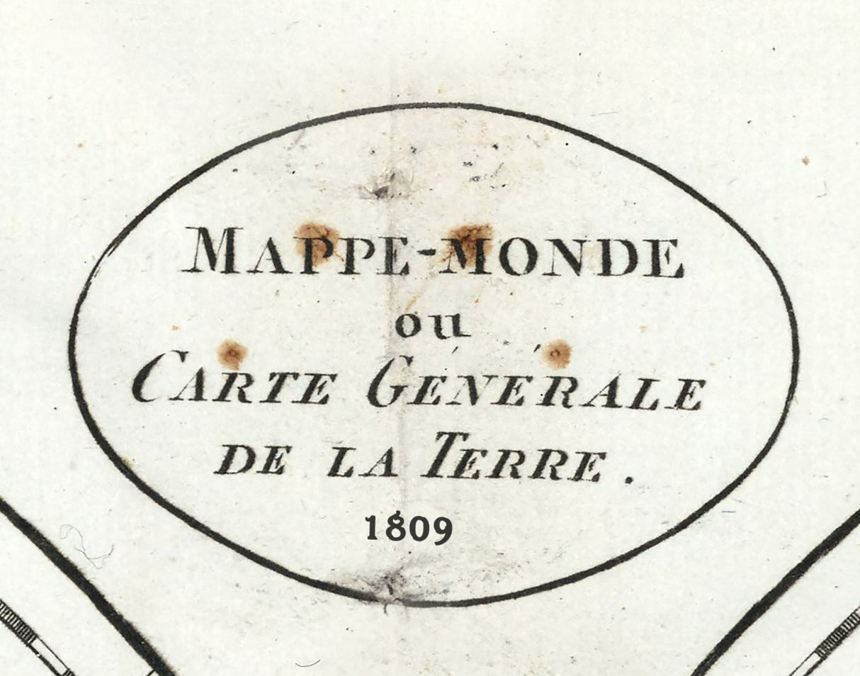 1809 Map of the World