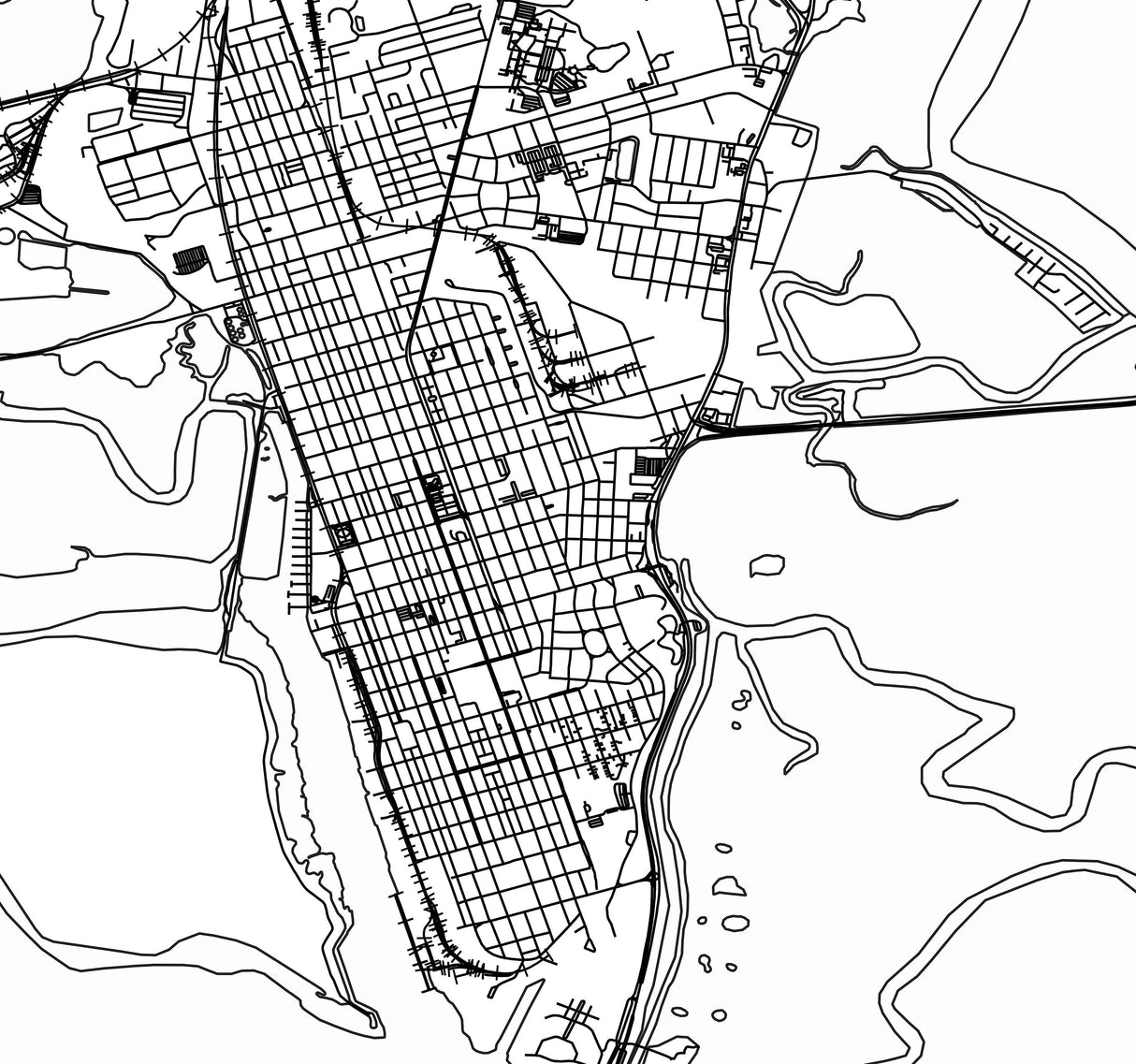 Brunswick Georgia Map