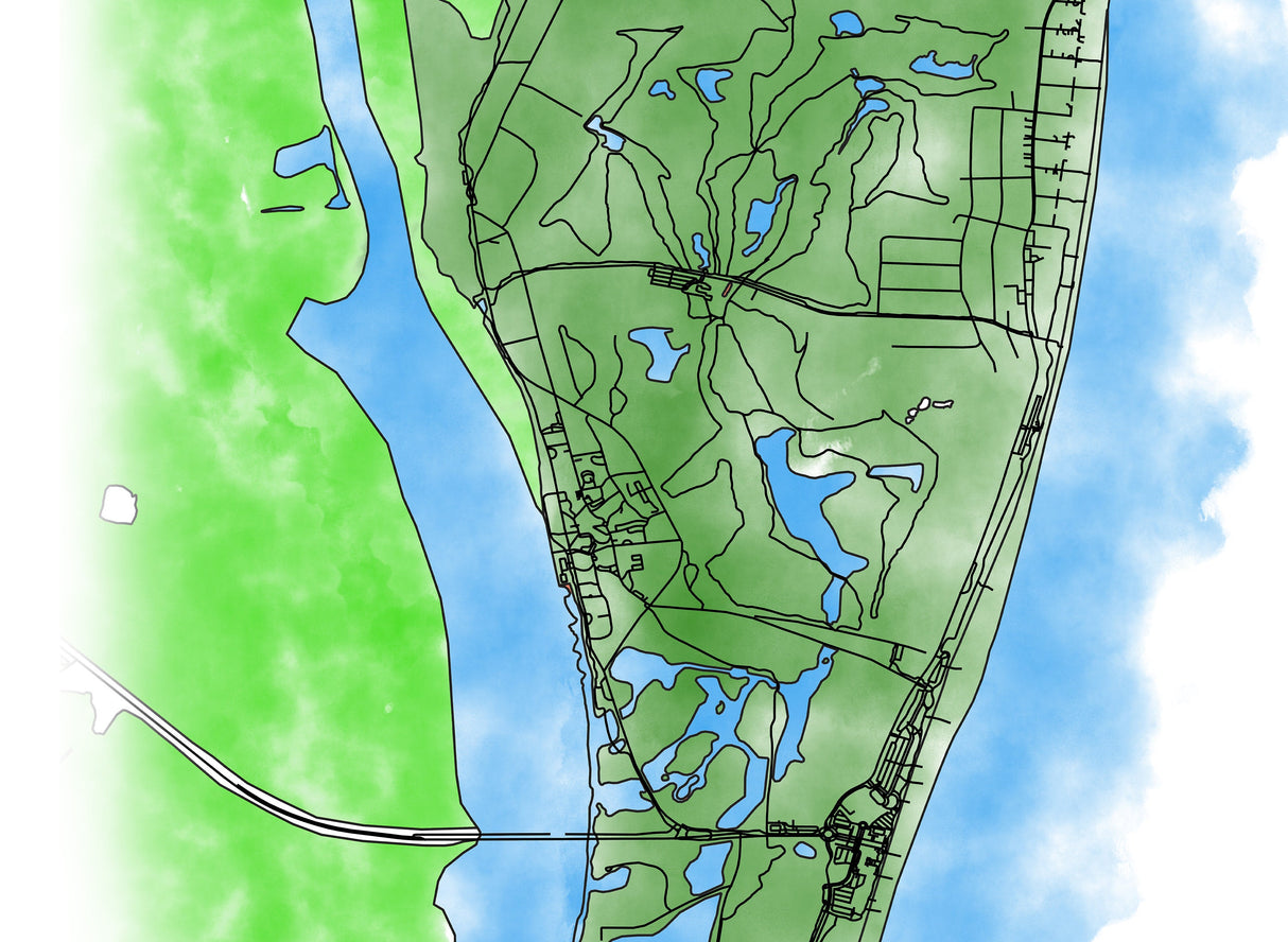 Jekyll Island Georgia Map