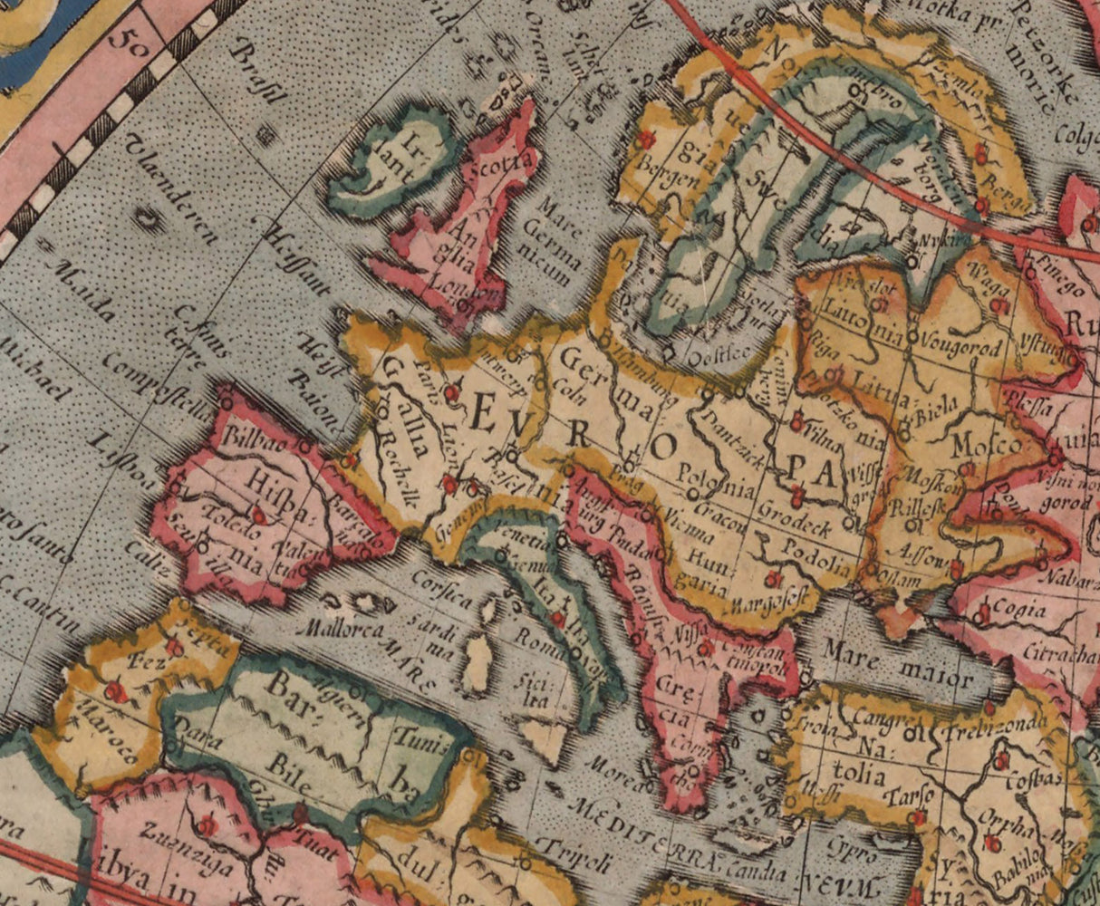 1623 Map of the World