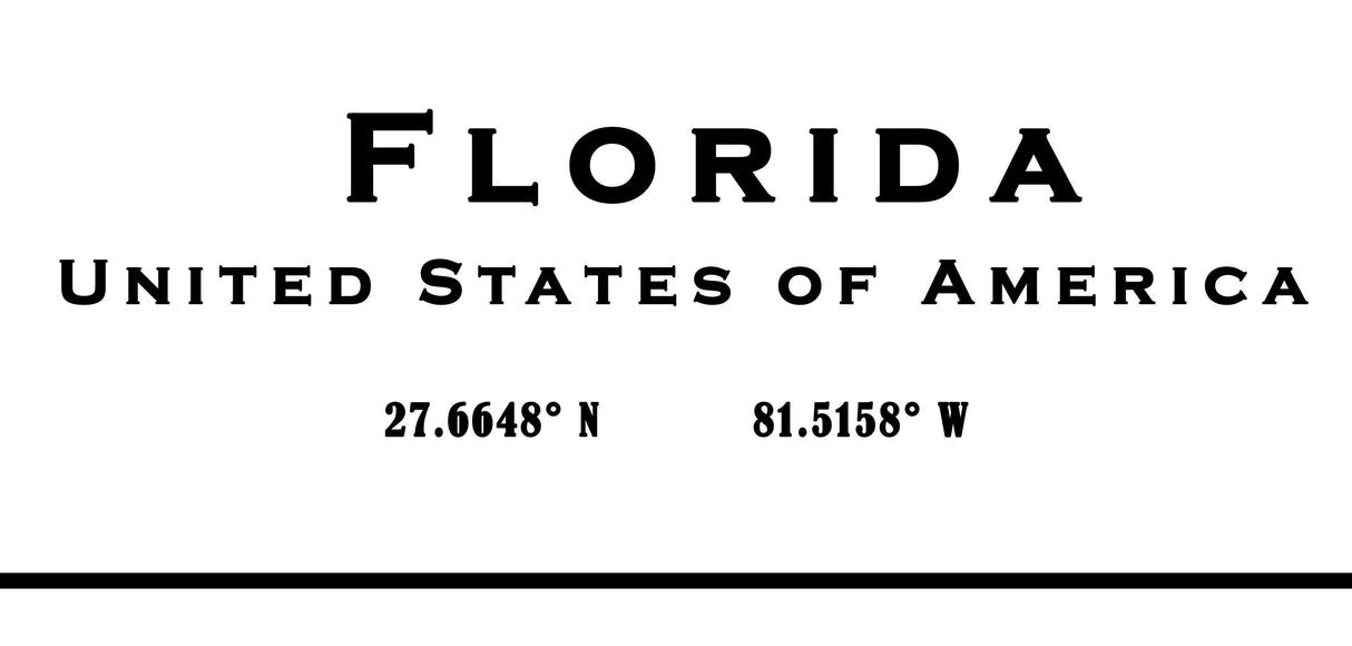 Florida State Map
