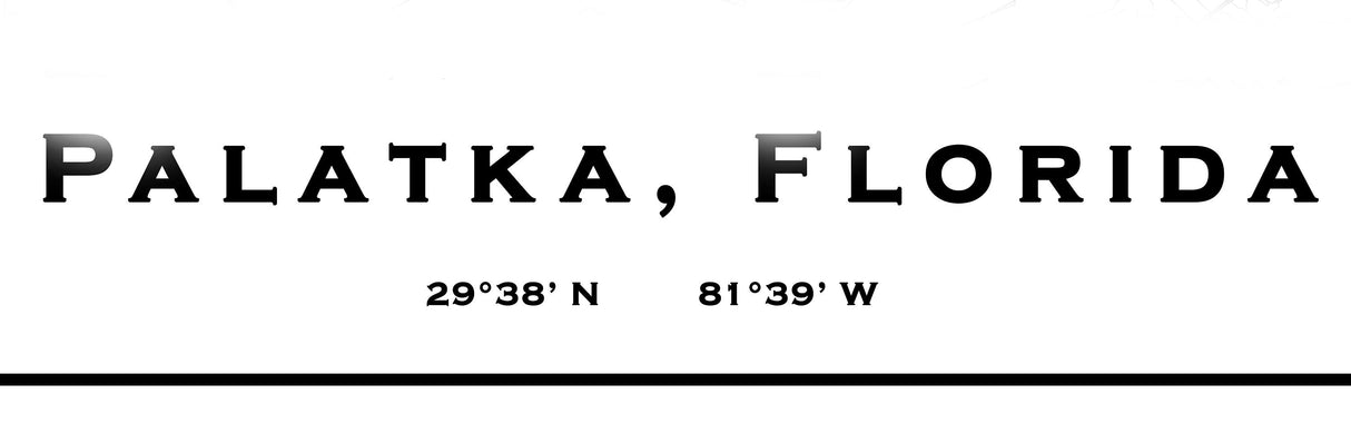 Palatka Florida Map
