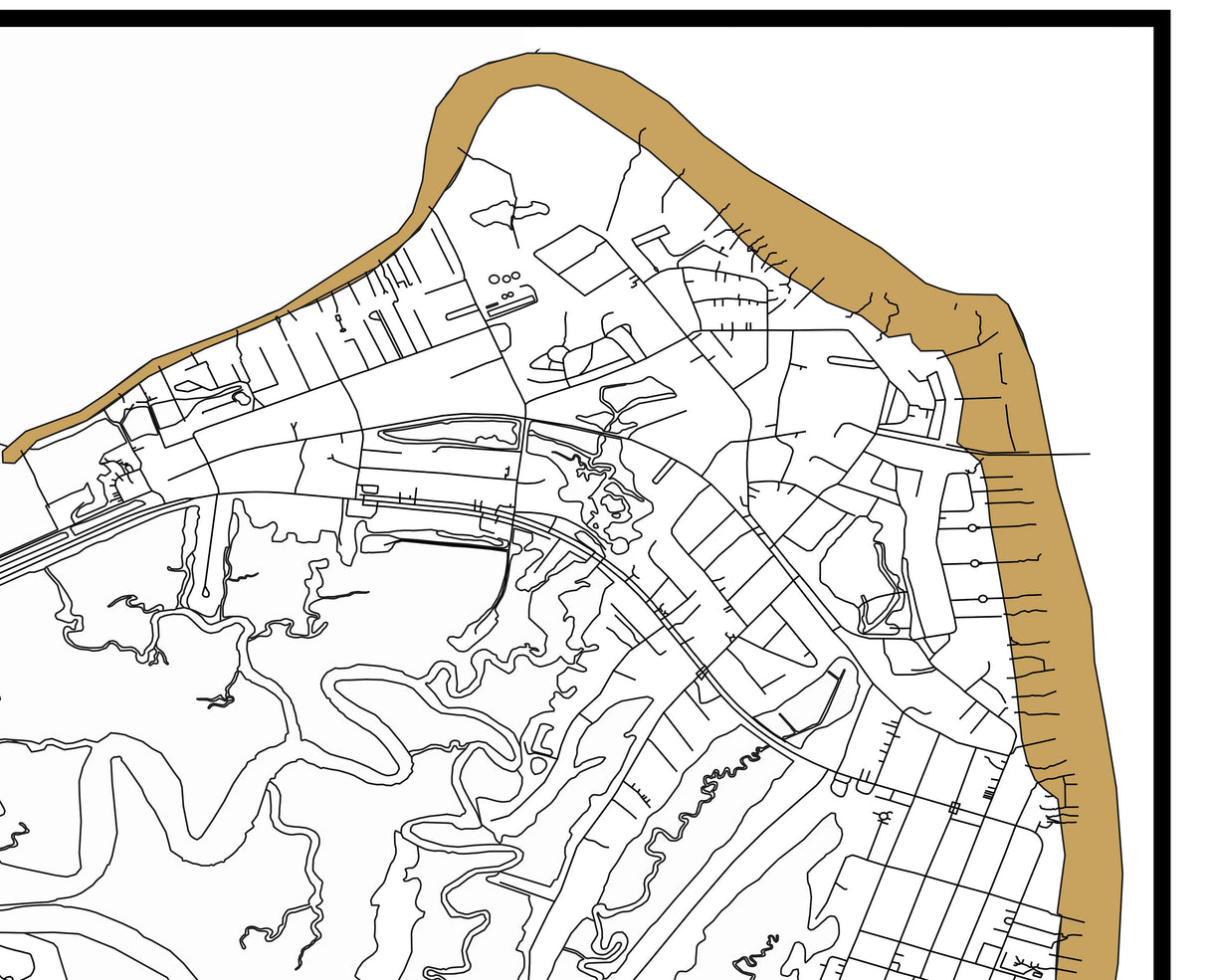 Tybee Island Georgia Map