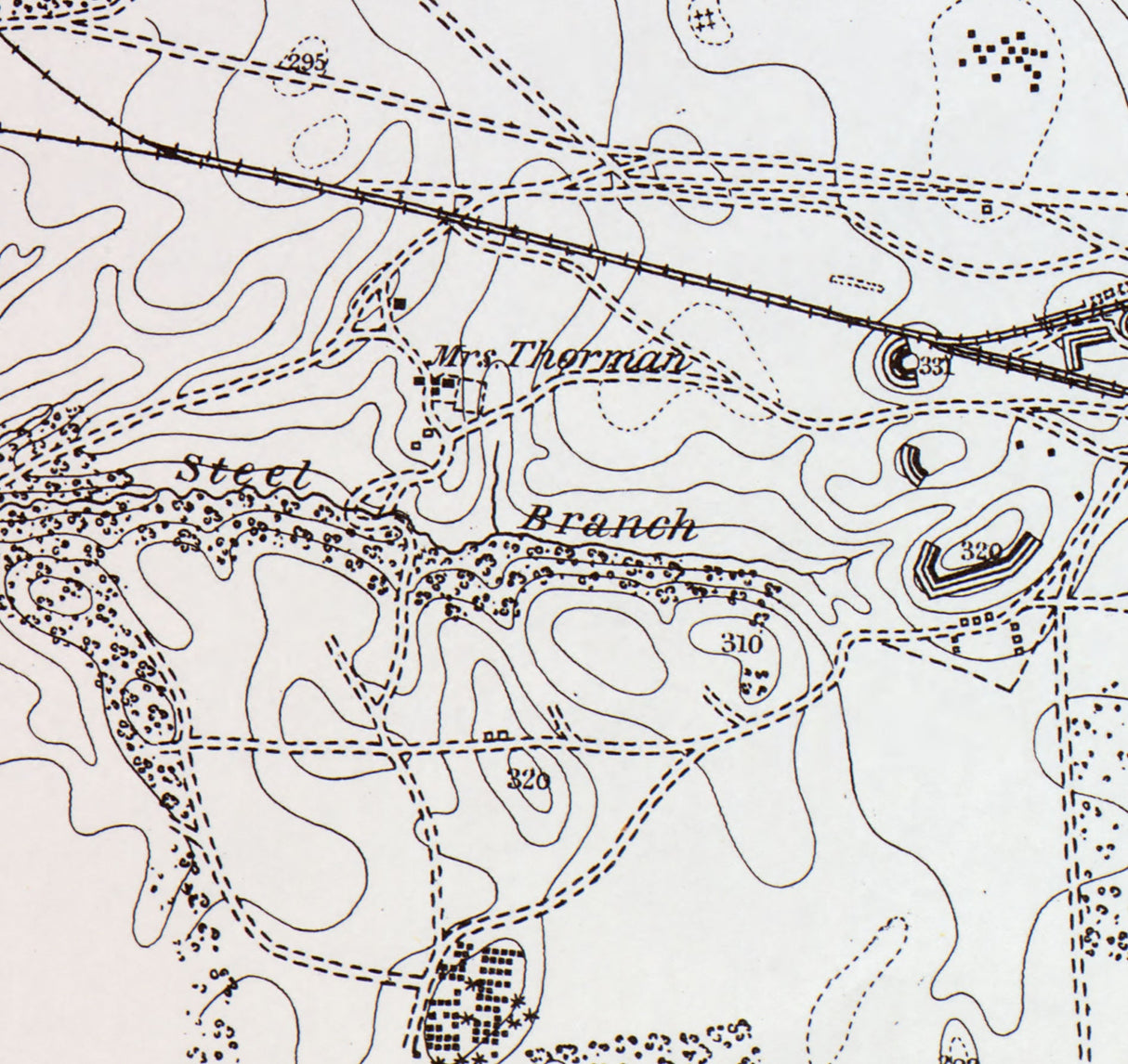 1862 Map of Manassas Junction Virginia