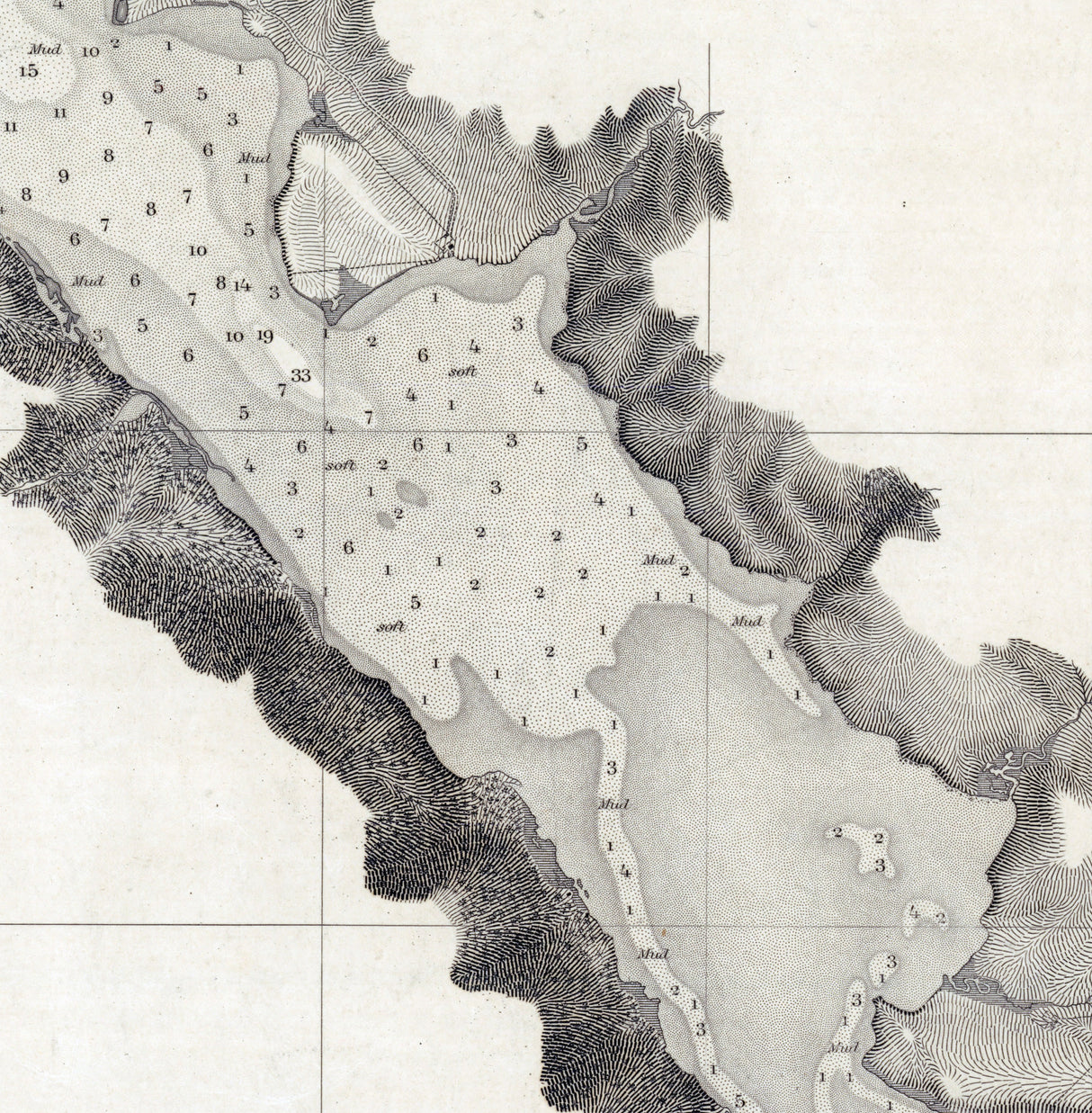 1878 Nautical Chart of Tomales Bay California