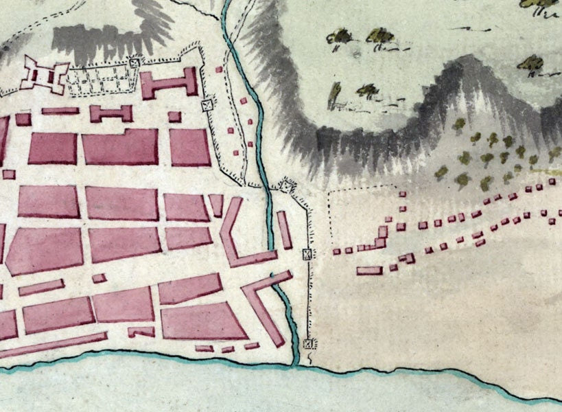 1758 Map of Albany New York