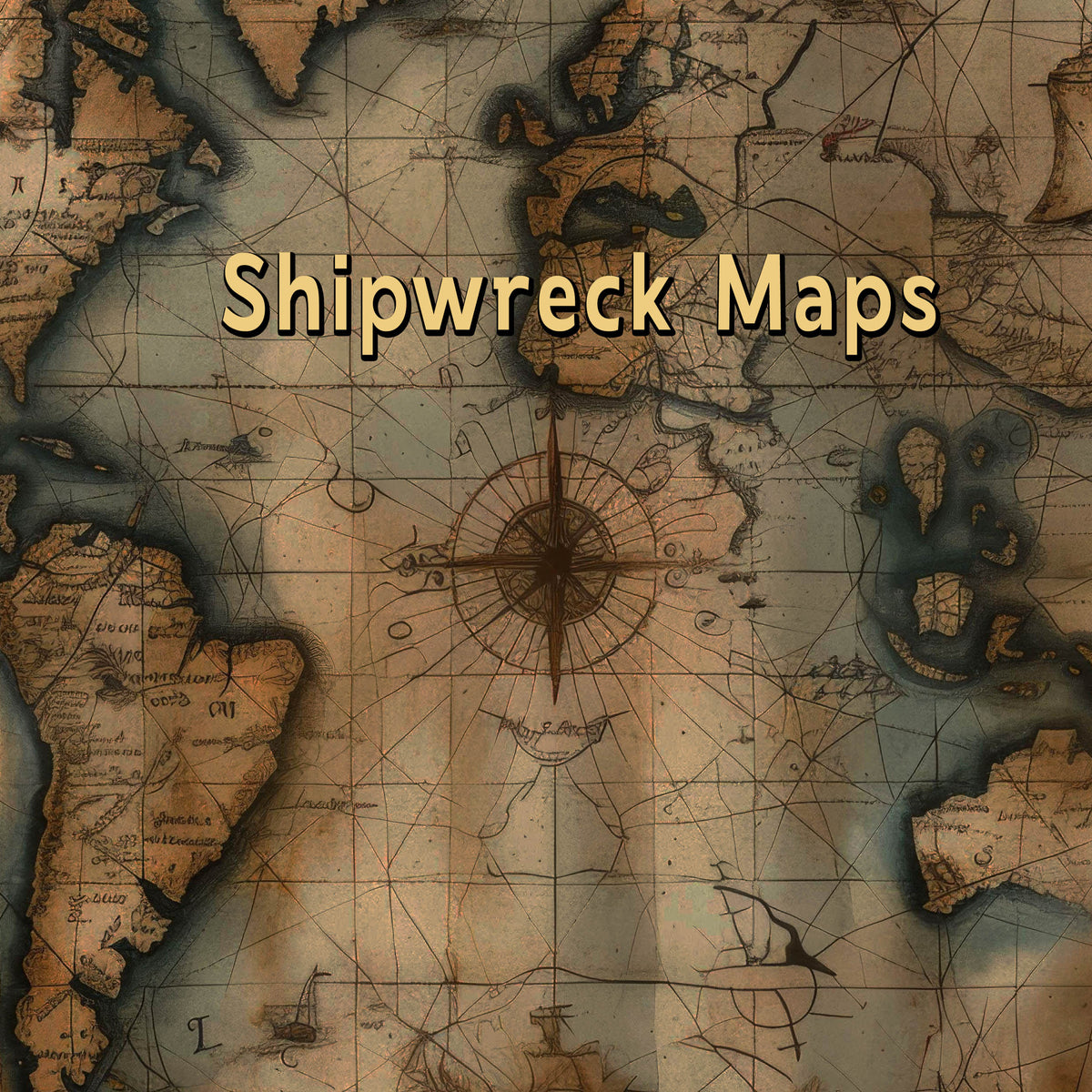 Sinking Ship Map Shipwreck Maps – Genealogical Surveyor