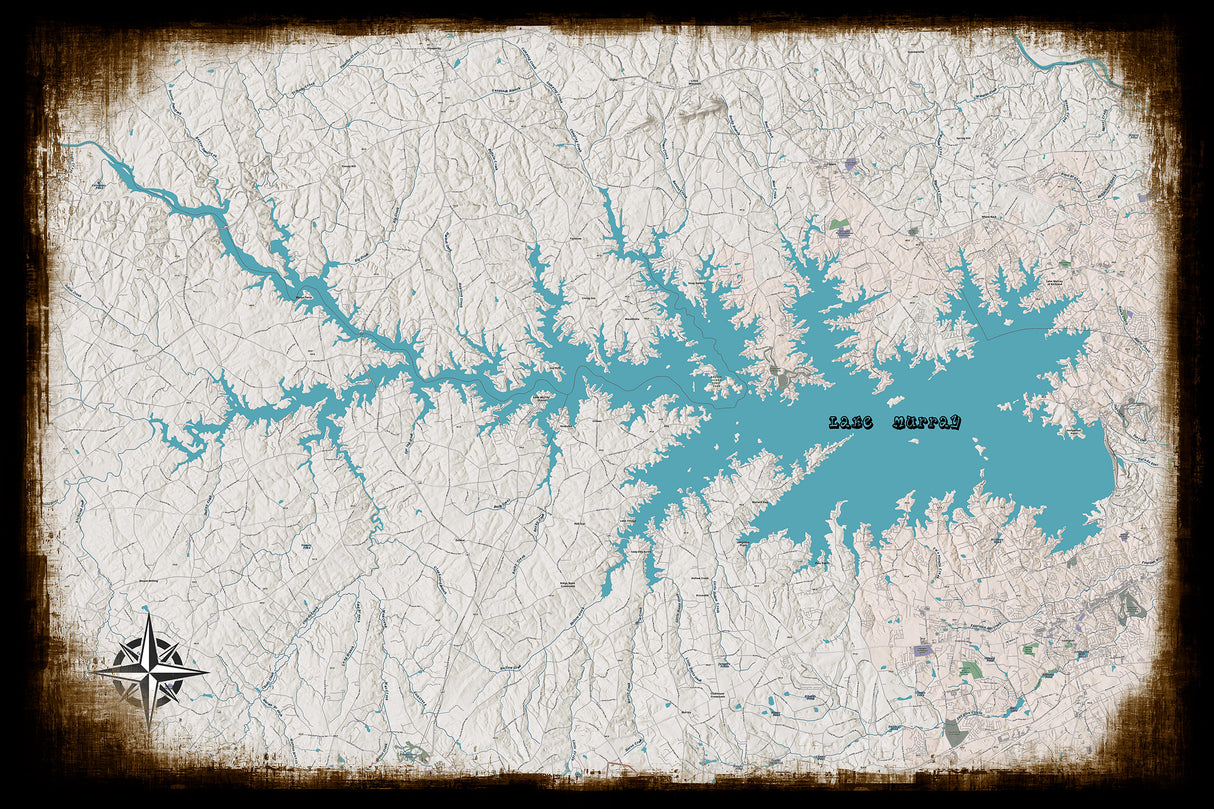 2025 Map of Lake Murray South Carolina